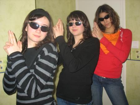 les filles o lunettes